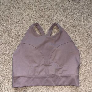 Alphalete Alphalux Sports Bra S Purple Dove